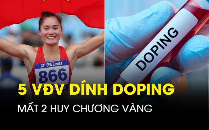 Sử dụng doping có thể dẫn đến án phạt nghiêm trọng, ảnh hưởng đến sự nghiệp và uy tín cá nhân. 