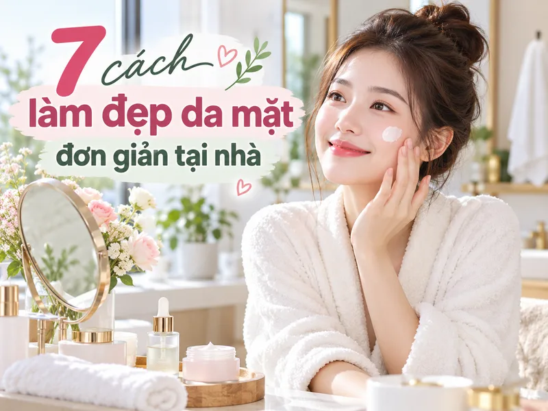 Chăm sóc da đều đặn giúp duy trì hàng rào bảo vệ và hỗ trợ làn da trông khỏe mạnh hơn.