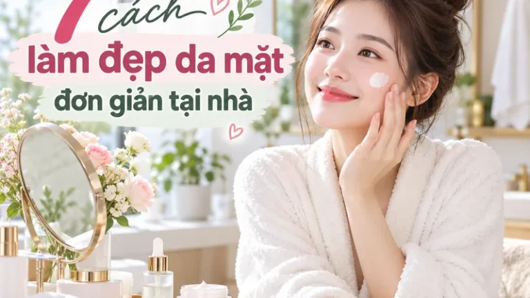 7 cách làm đẹp da mặt đơn giản tại nhà giúp da luôn rạng rỡ